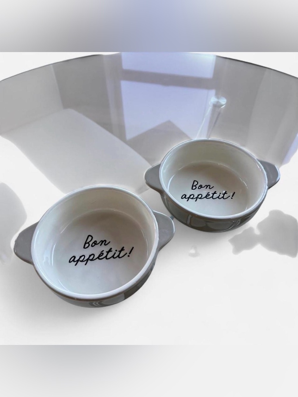 Bon appétit! Ceramic Serving Bowls